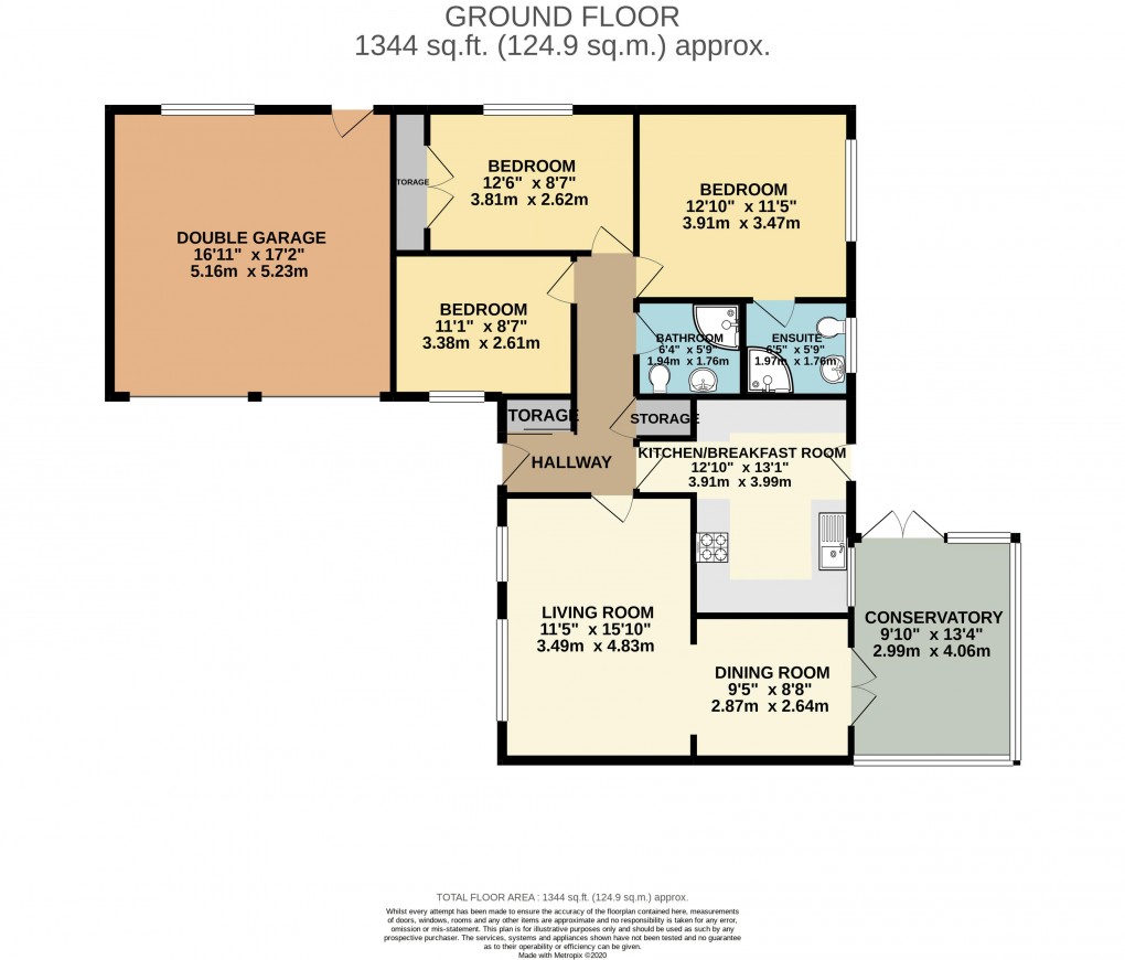 Floorplan for Two Mile Ash, Buckinghamshire