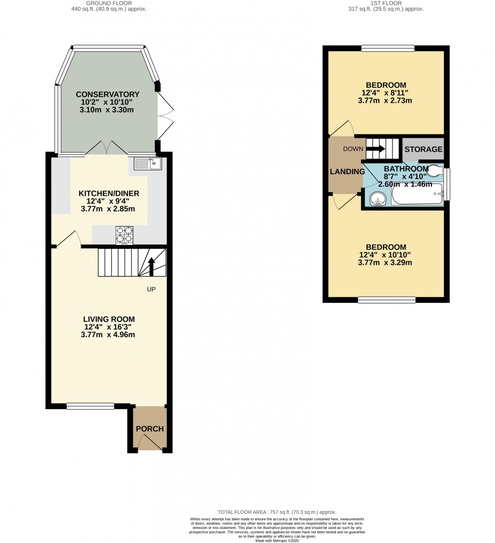 Floorplan for Bradwell, Buckinghamshire