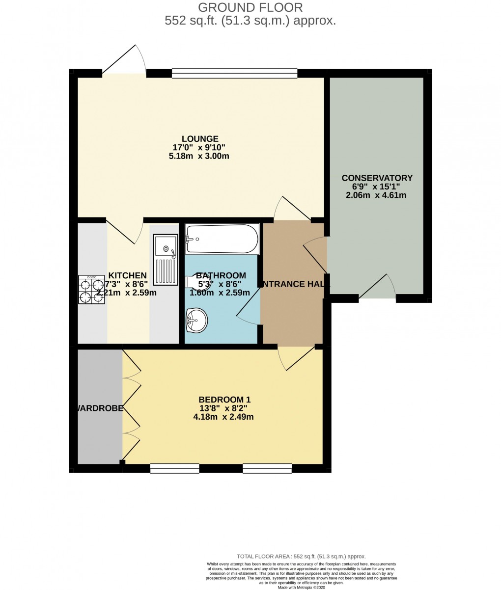 Floorplan for Leadenhall, Buckinghamshire