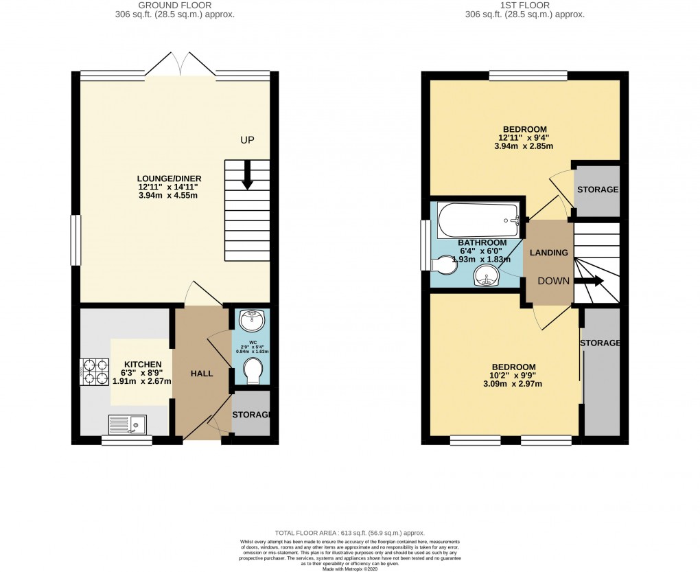 Floorplan for Wolverton, Buckinghamshire