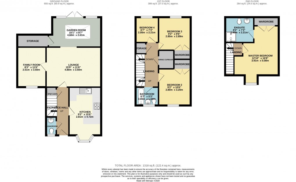 Floorplan for Kingsmead, Buckinghamshire