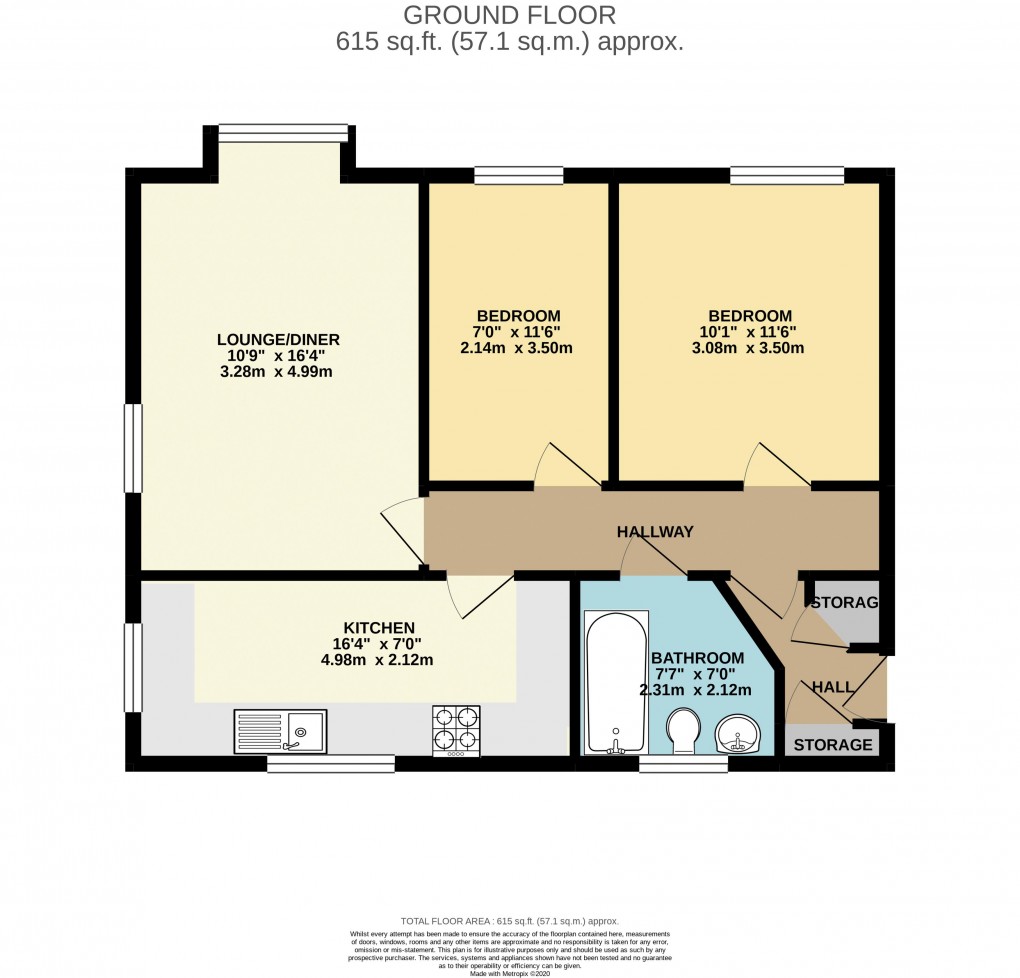 Floorplan for Grange Farm, Buckinghamshire