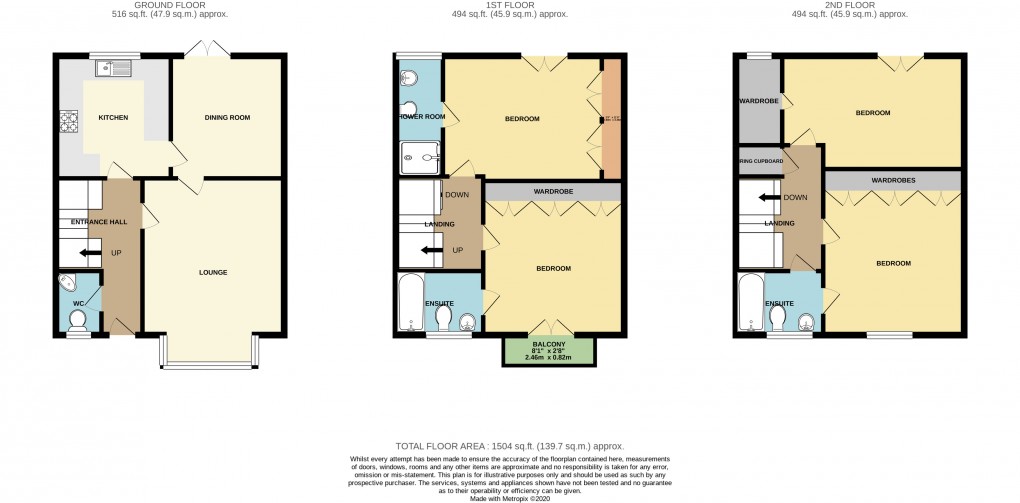 Floorplan for Broughton, Buckinghamshire