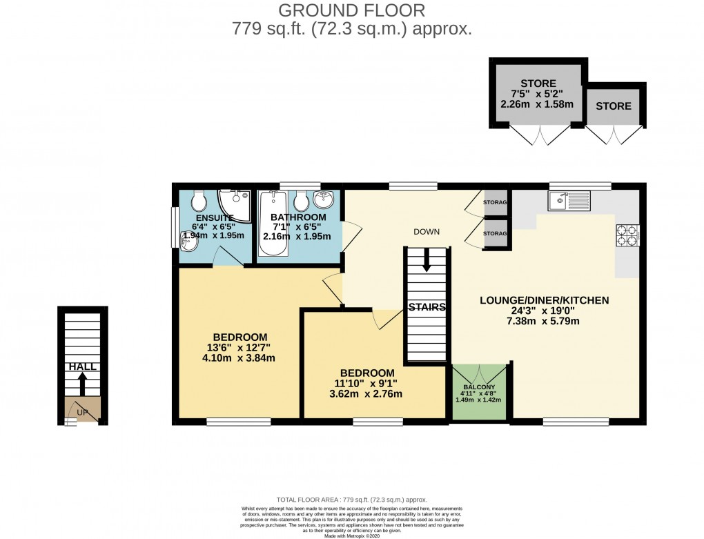 Floorplan for Oxley Park, Buckinghamshire