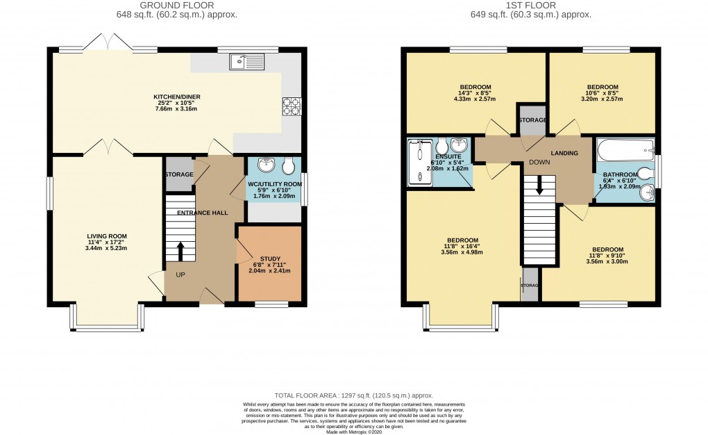 Floorplan for Whitehouse, Buckinghamshire