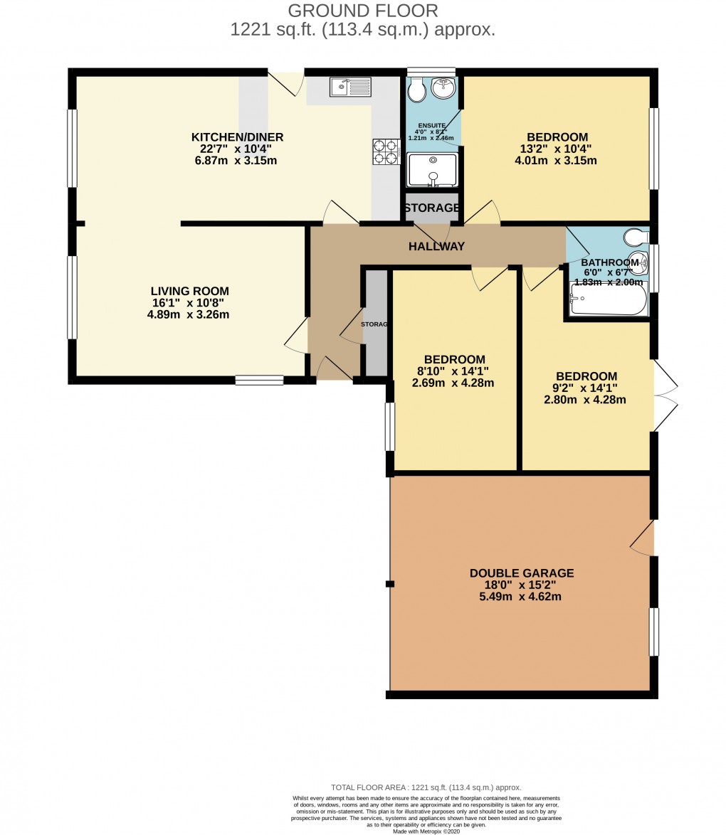 Floorplan for Two Mile Ash, Milton Keynes, Buckinghamshire