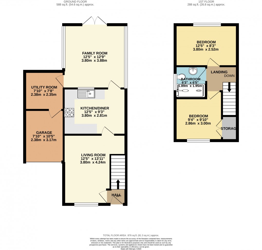 Floorplan for Emerson Valley, Buckinghamshire