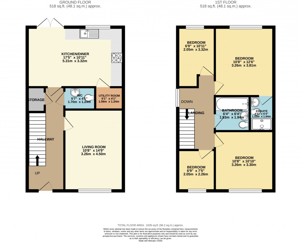 Floorplan for Whitehouse, Milton Keynes