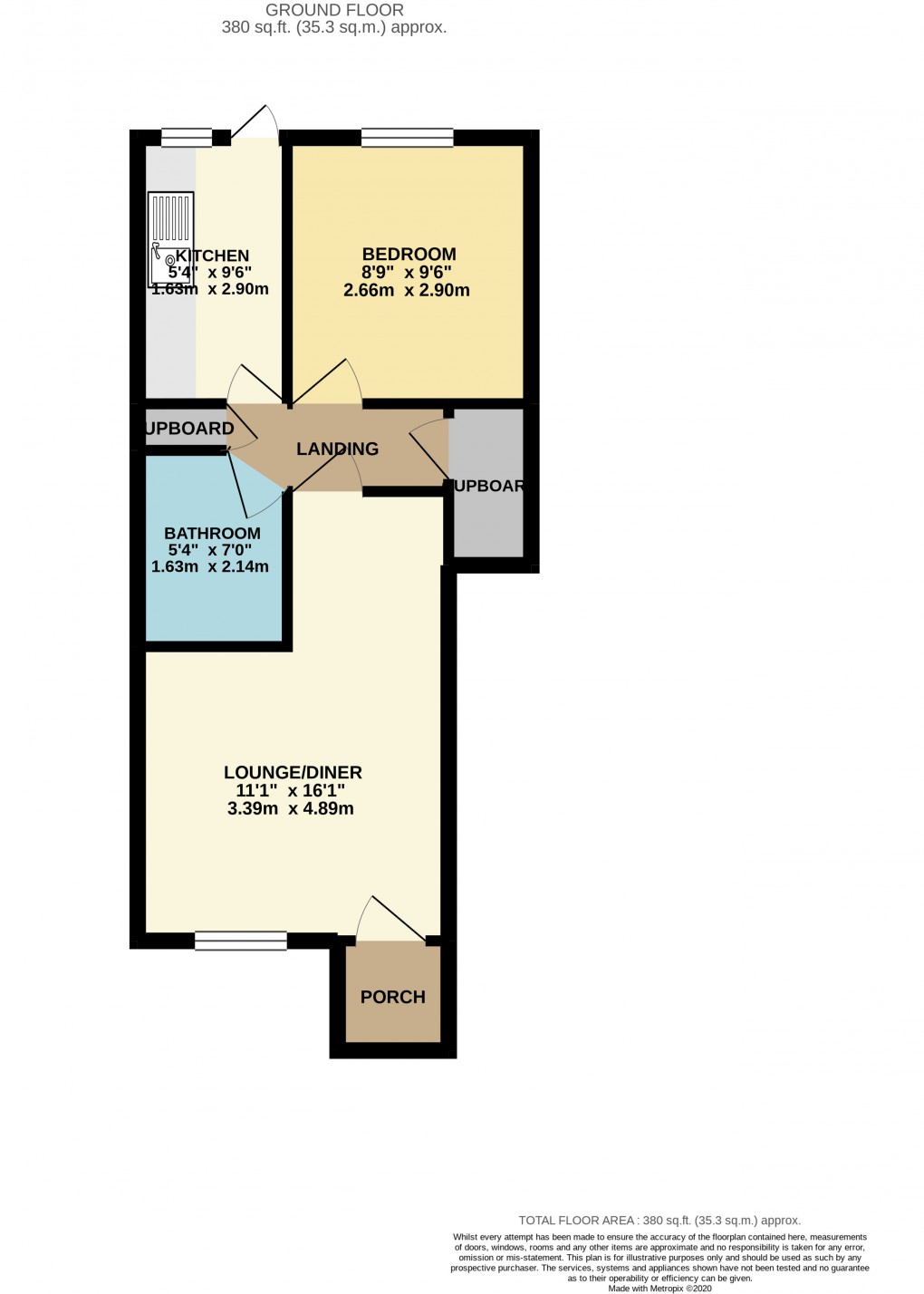 Floorplan for Monkston, Milton Keynes