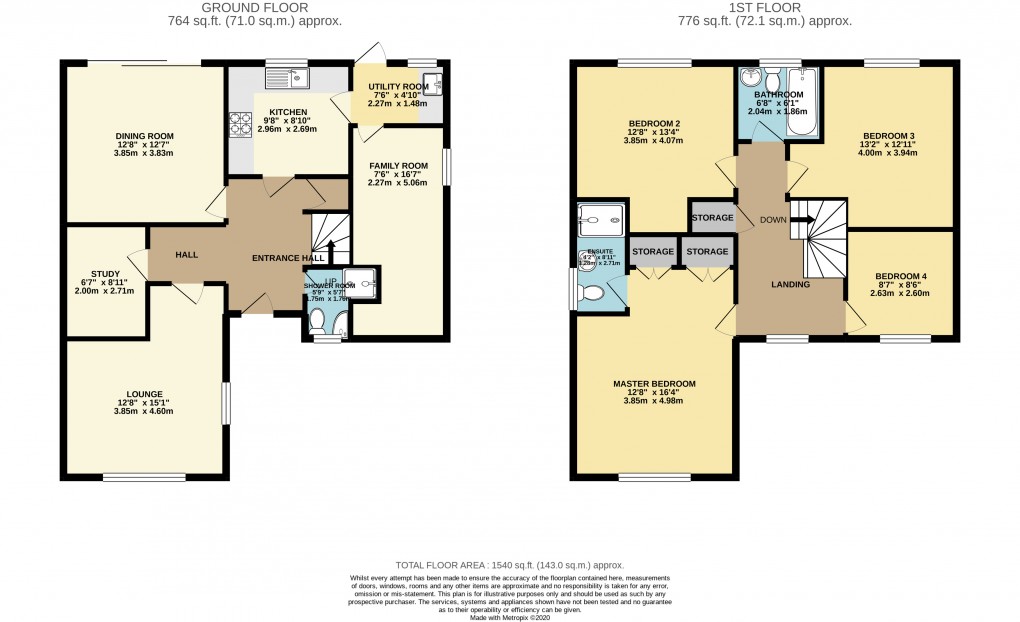 Floorplan for Kents Hill, Milton Keynes