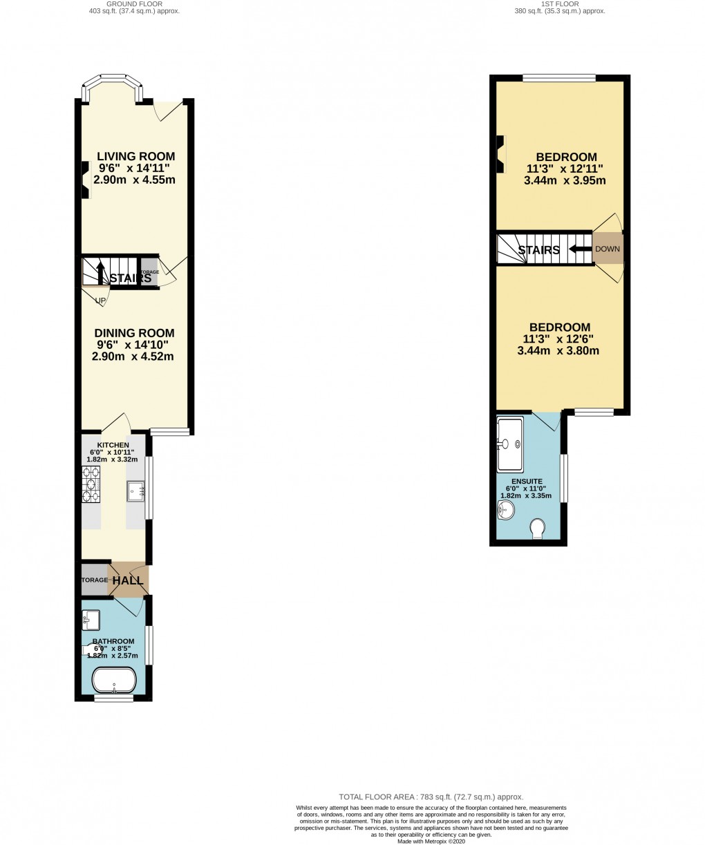 Floorplan for Woburn Sands