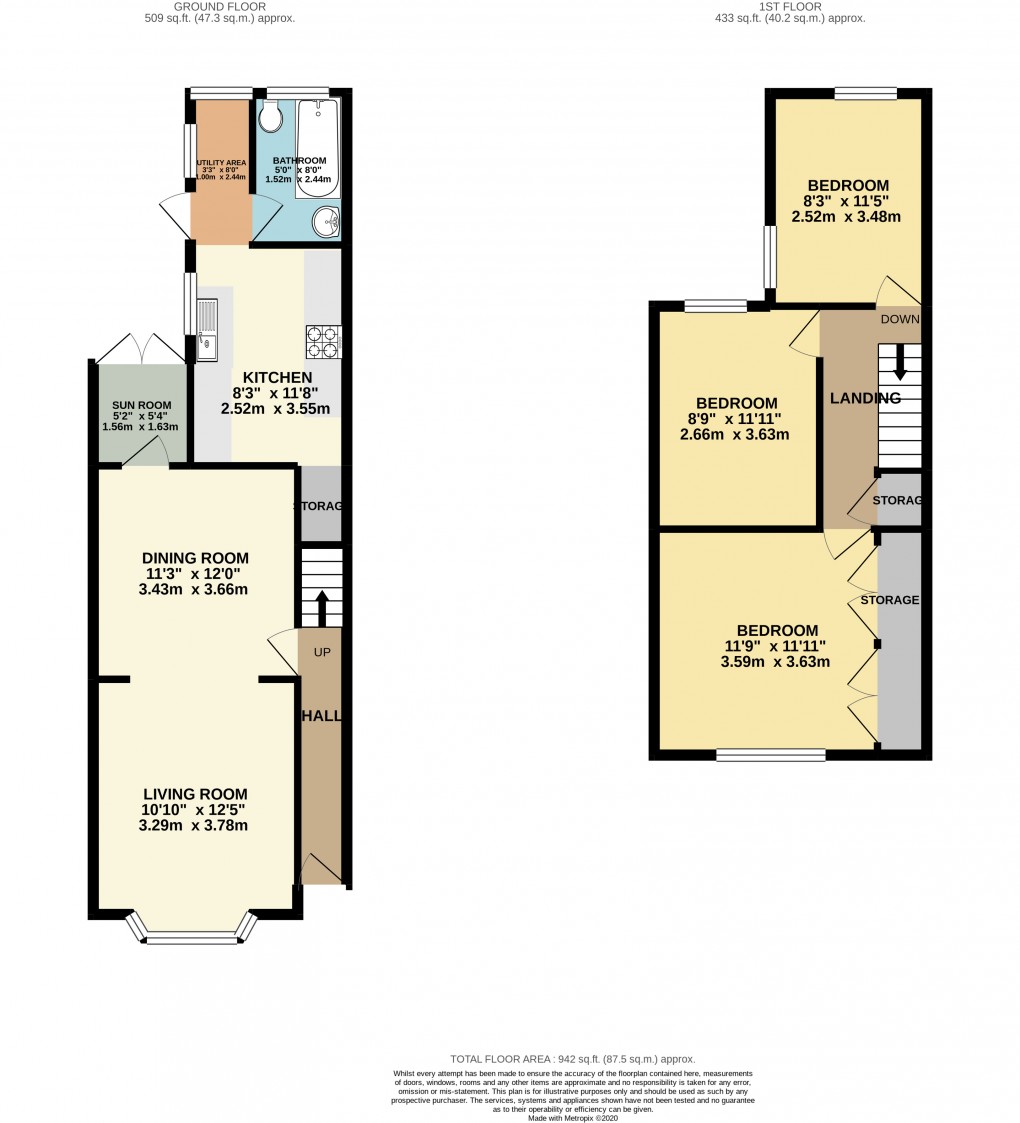 Floorplan for New Bradwell, Milton Keynes