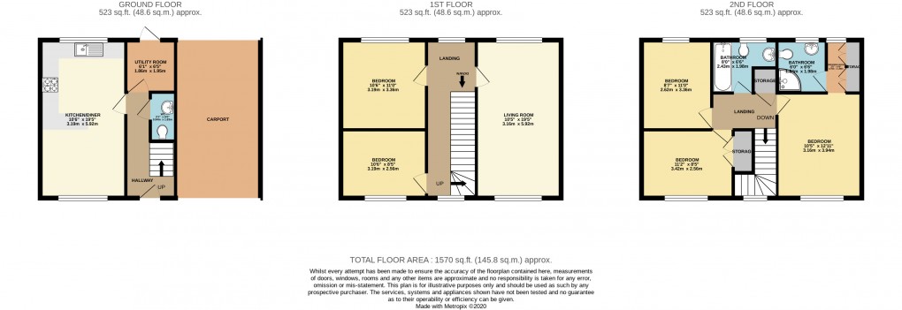 Floorplan for Westcroft, Milton Keynes