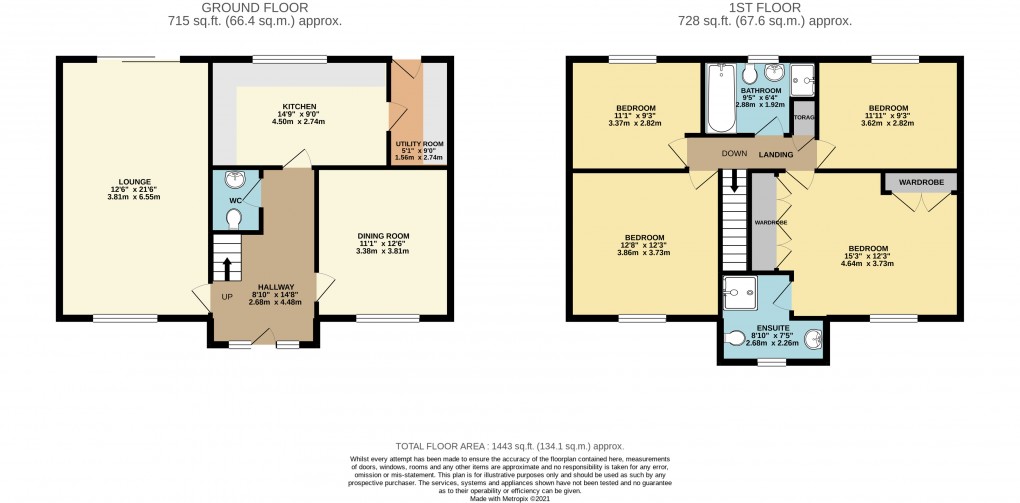 Floorplan for Old Farm Park, Milton Keynes