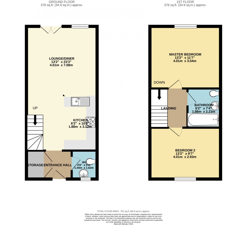 Floorplan for Whitehouse, Milton Keynes