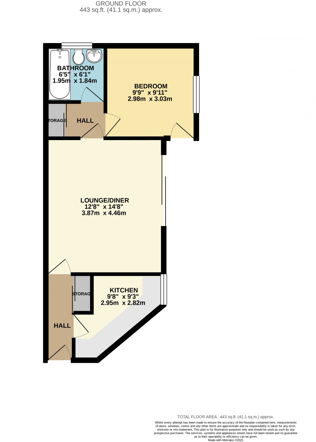 Floorplan for Loughton, Milton Keynes