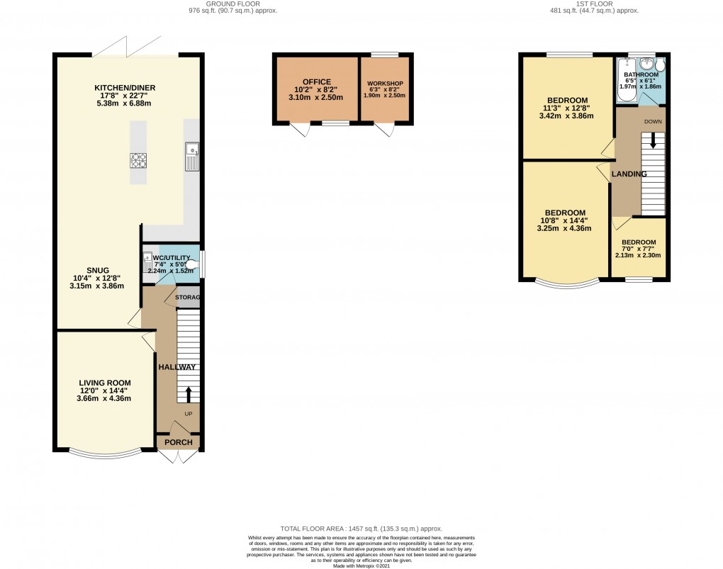 Floorplan for Wolverton, Milton Keynes