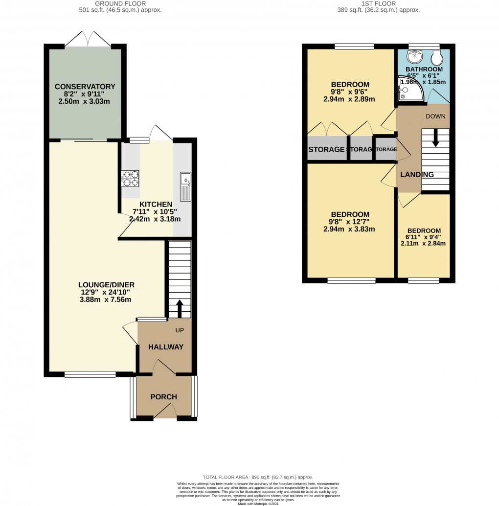 Floorplan for Eaglestone, Milton Keynes, Buckinghamshire