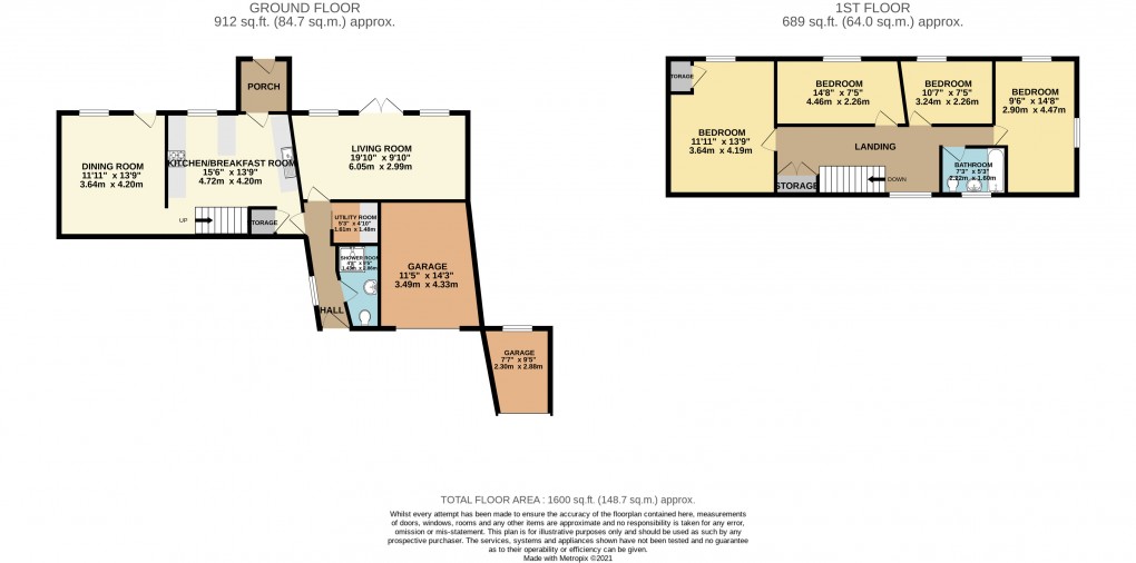 Floorplan for Deanshanger, Buckinghamshire