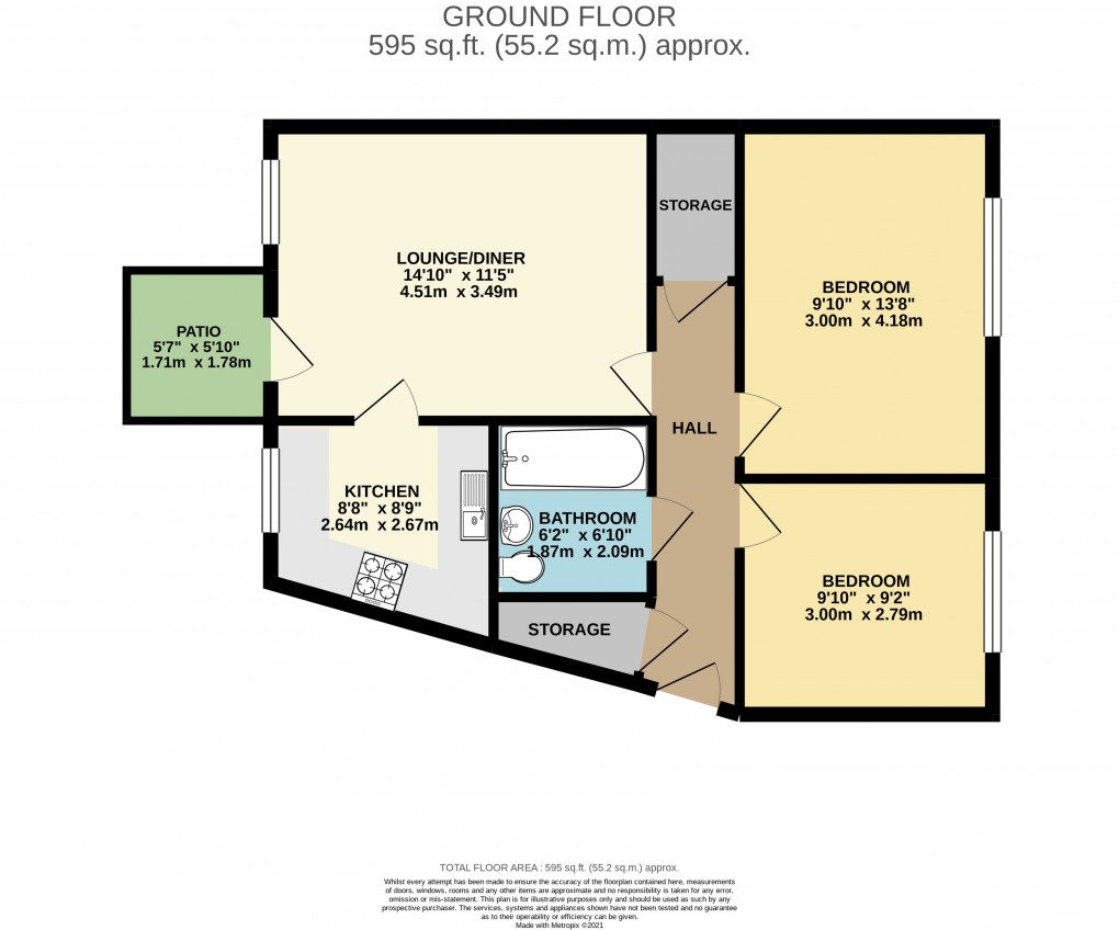 Floorplan for Westcroft, Milton Keynes, Buckinghamshire