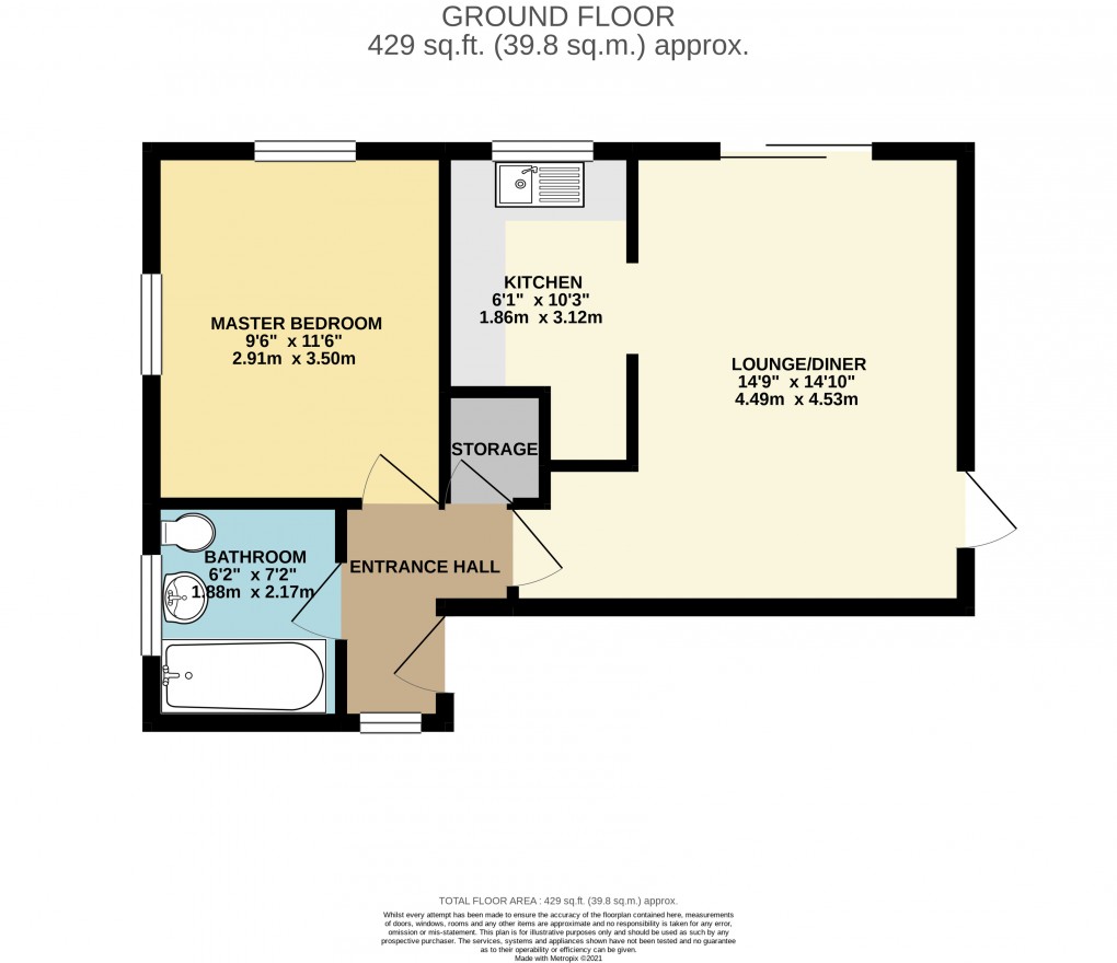Floorplan for Kents Hill, Milton Keynes, Bucks