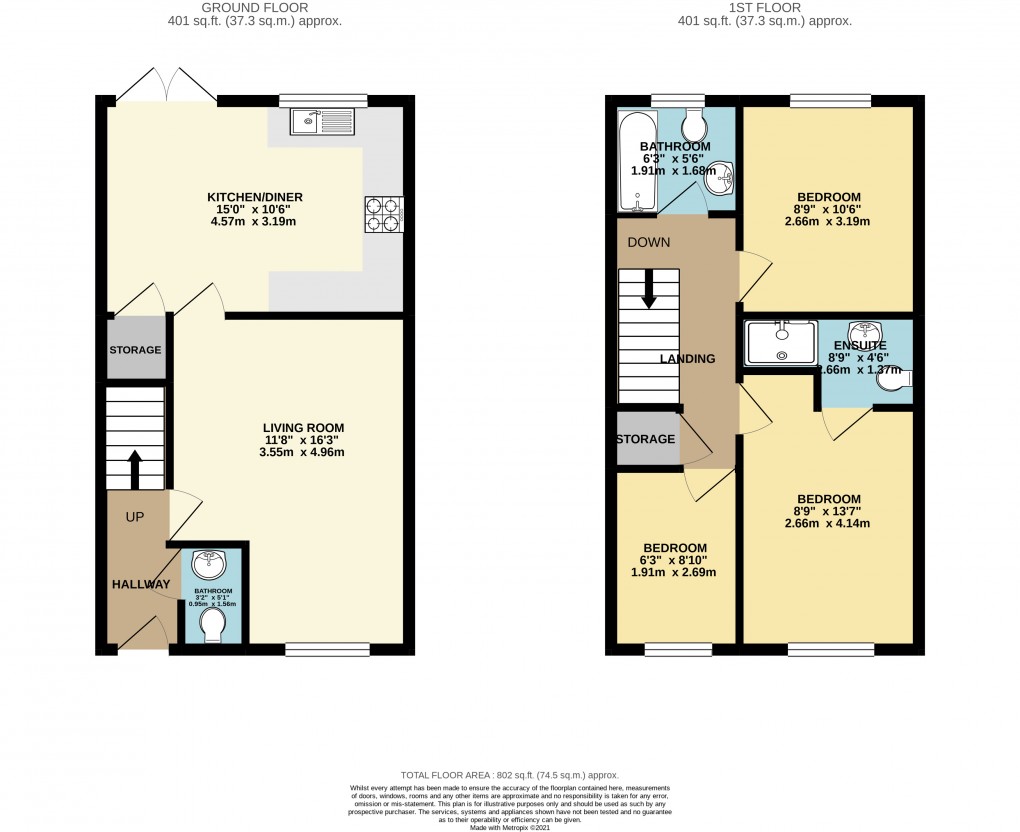 Floorplan for Fairfields, Milton Keynes