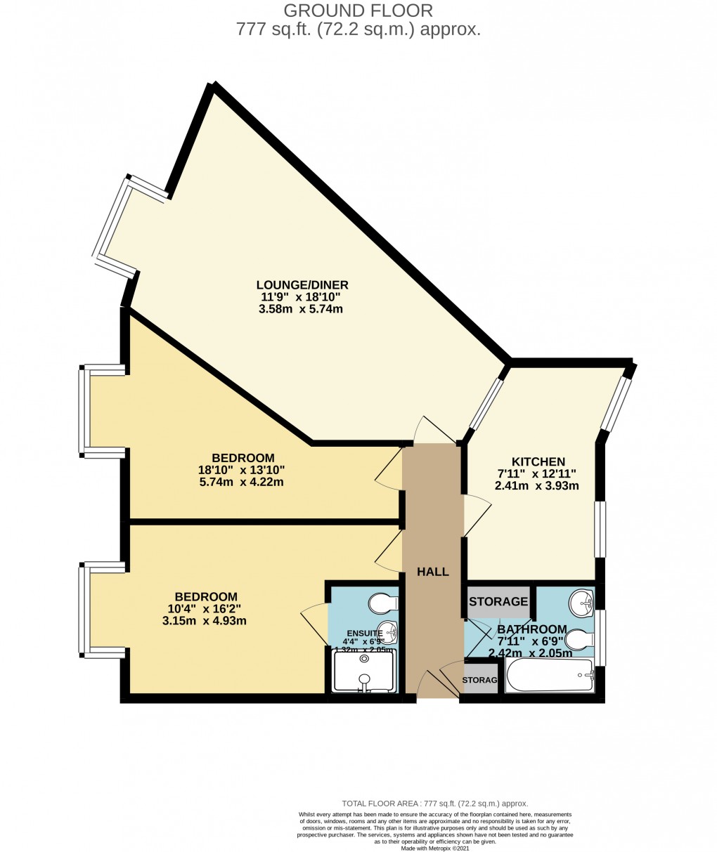 Floorplan for Great Holm, Milton Keynes