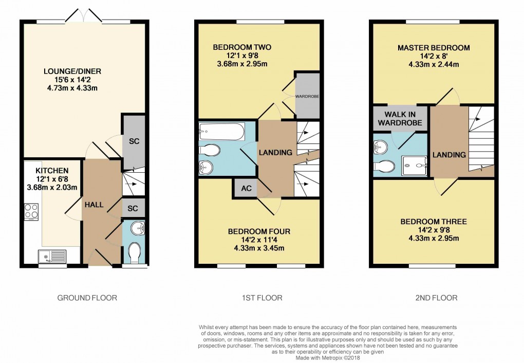 Floorplan for Broughton, Milton Keynes, Buckinghamshire