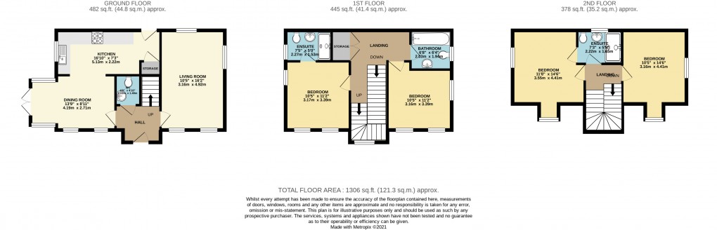 Floorplan for Fairfields, Milton Keynes, Bucks