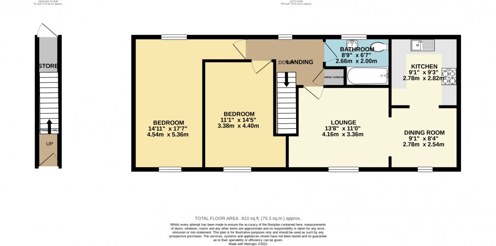 Floorplan for Wolverton, Milton Keynes, Bucks