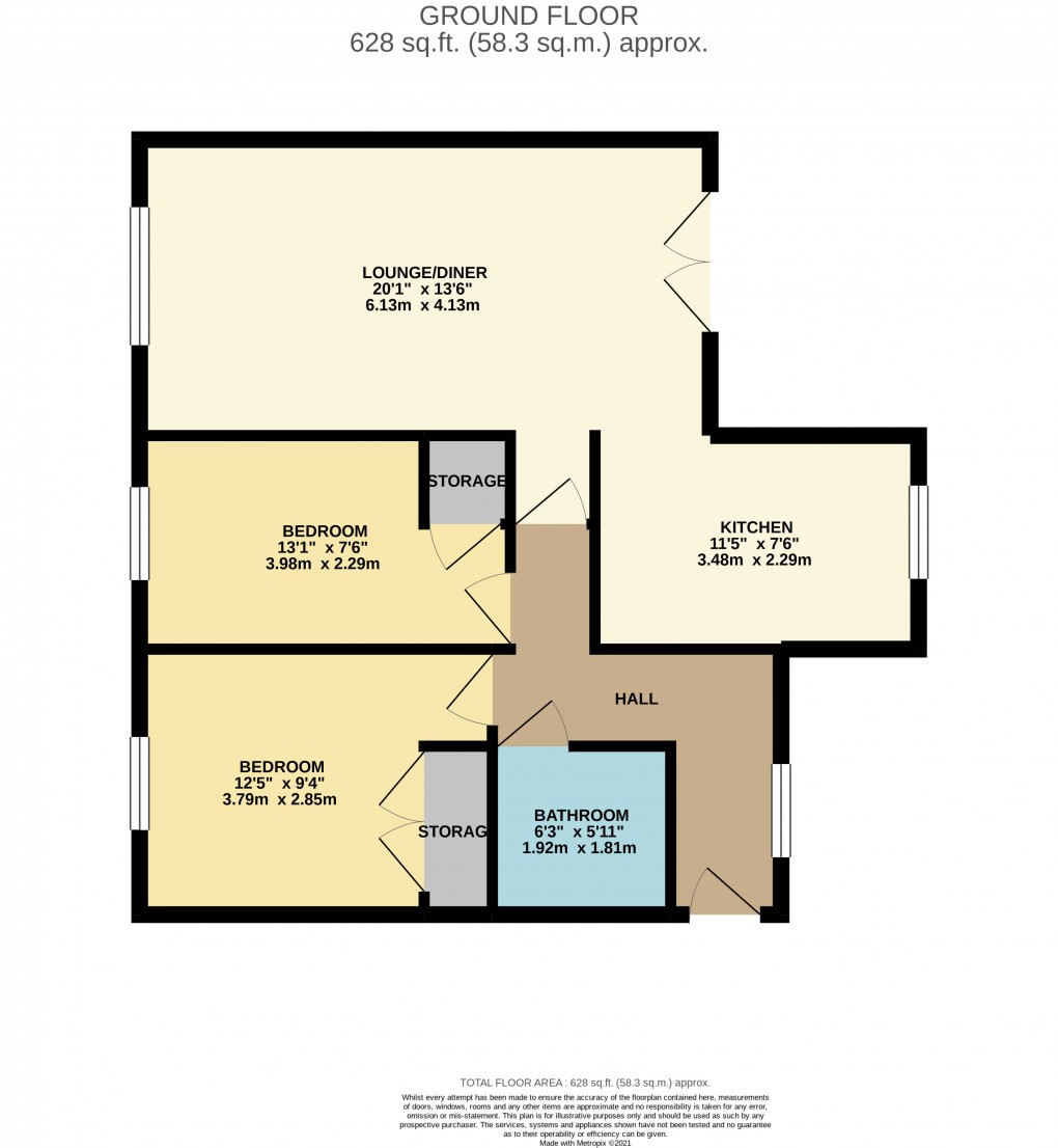 Floorplan for Oxley Park