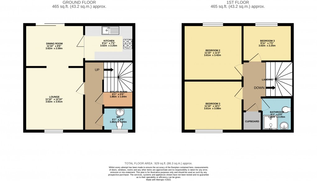 Floorplan for Stacey Bushes, Milton Keynes