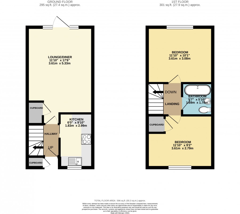 Floorplan for Furzton, Milton Keynes, Bucks