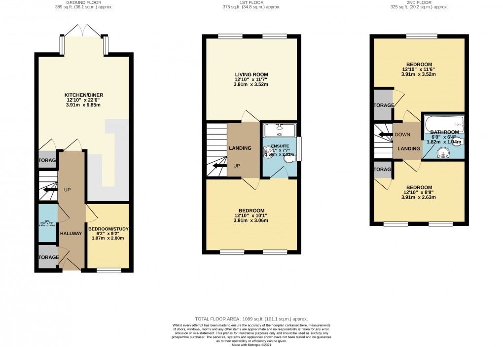 Floorplan for Fairfields, Milton Keynes, Buckinghamshire