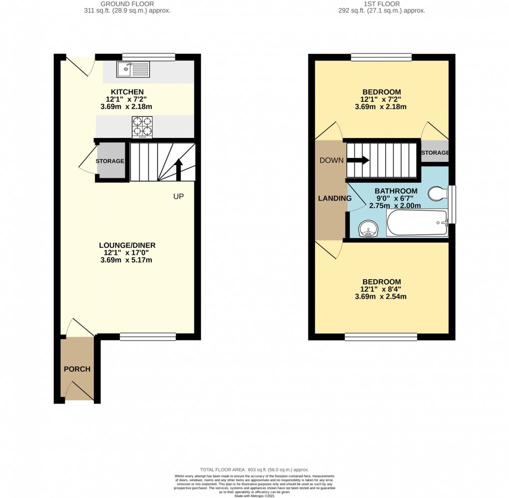 Floorplan for Heelands, Milton Keynes, Buckinghamshire