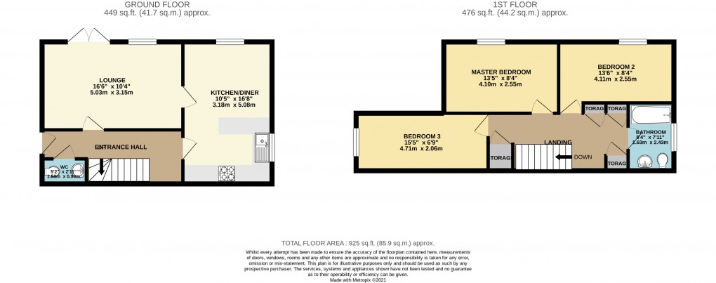 Floorplan for Heelands, Milton Keynes, Bucks