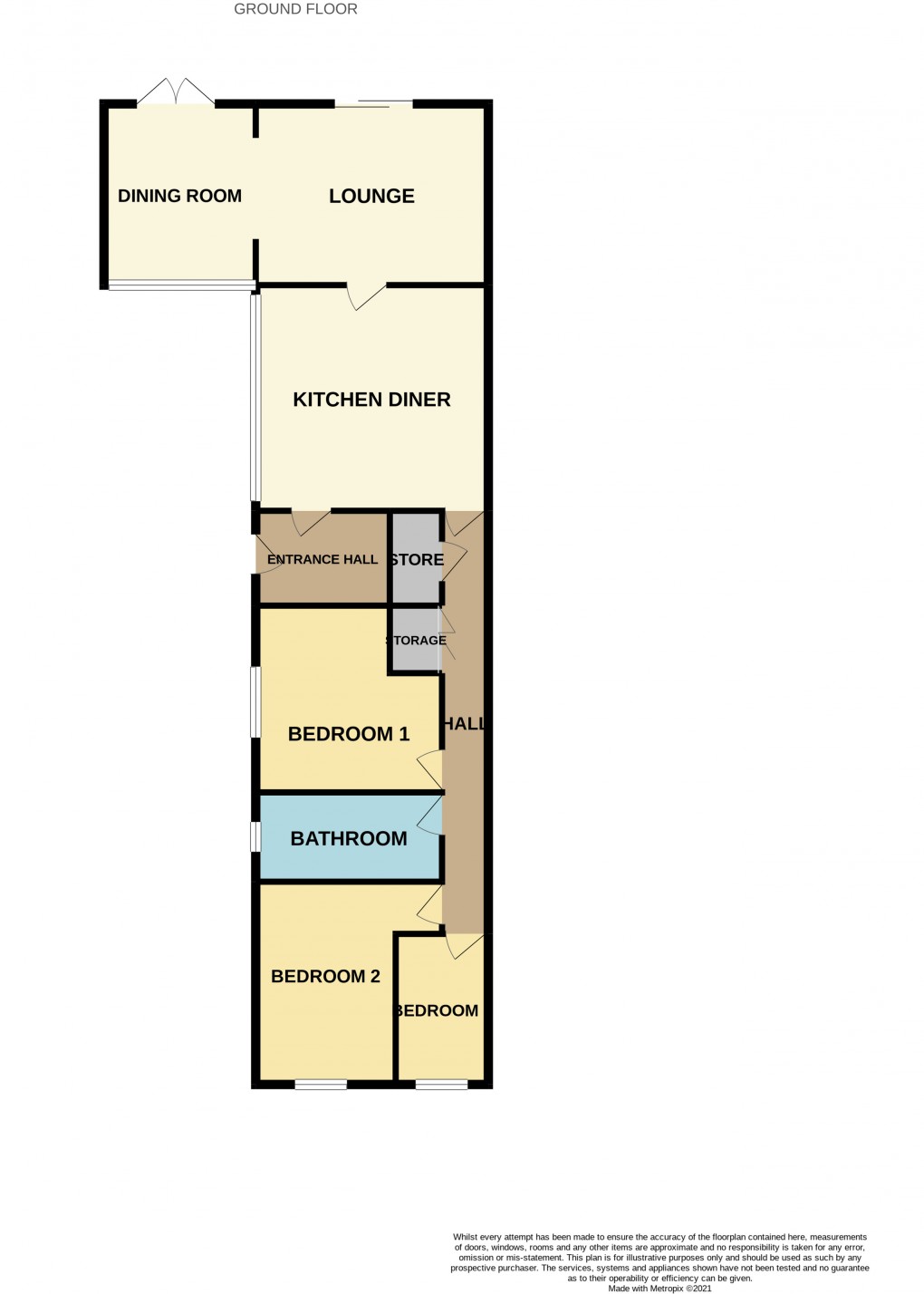 Floorplan for Beanhill, Milton Keynes