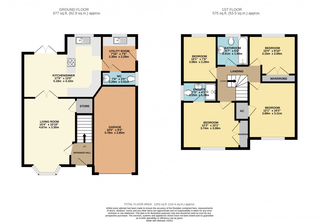 Floorplan for Tattenhoe Park, Milton Keynes, Buckinghamshire