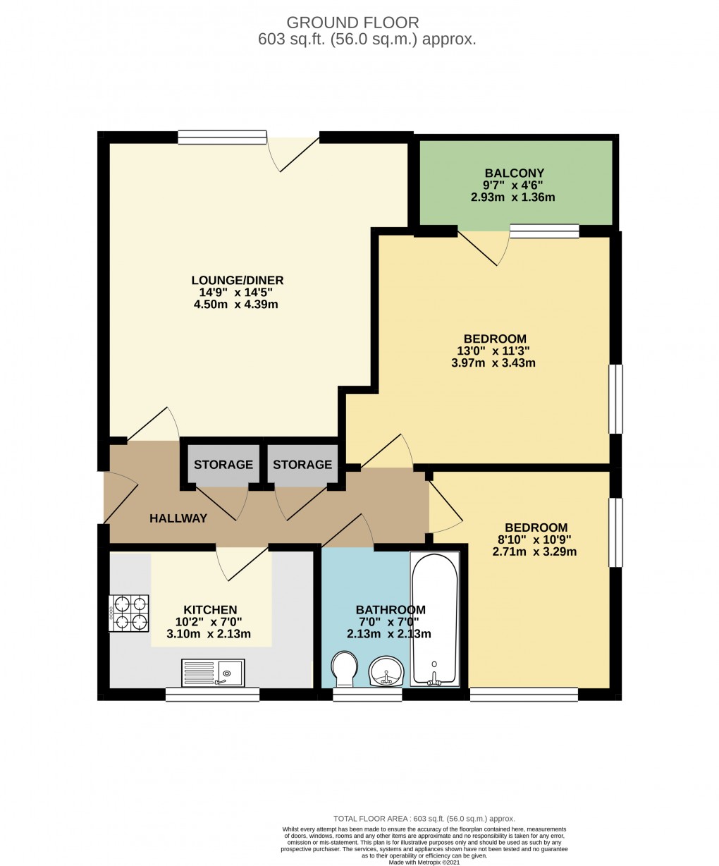 Floorplan for Fairfields, Milton Keynes, Buckinghamshire