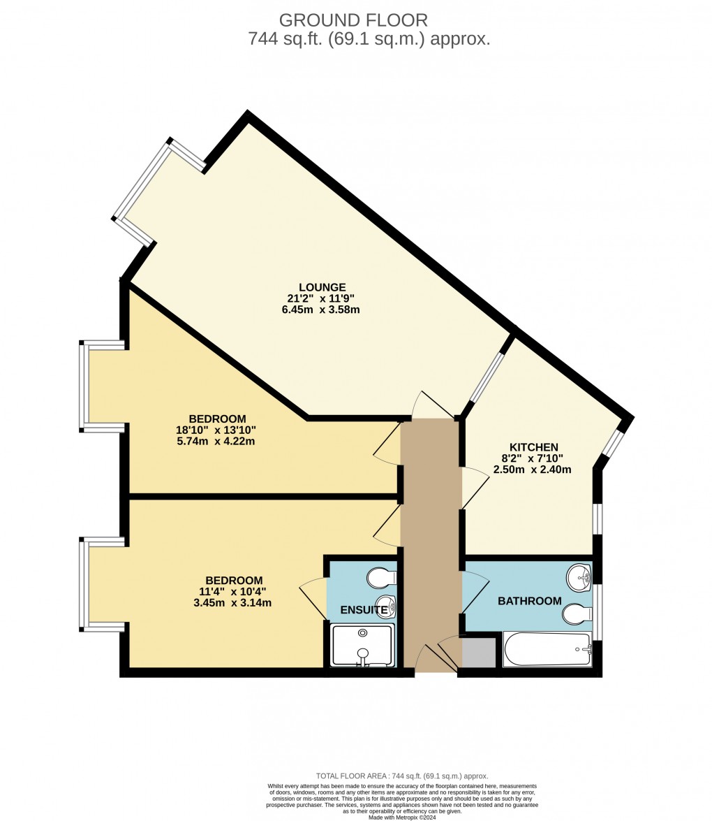 Floorplan for Great Holm, Milton Keynes, Bucks