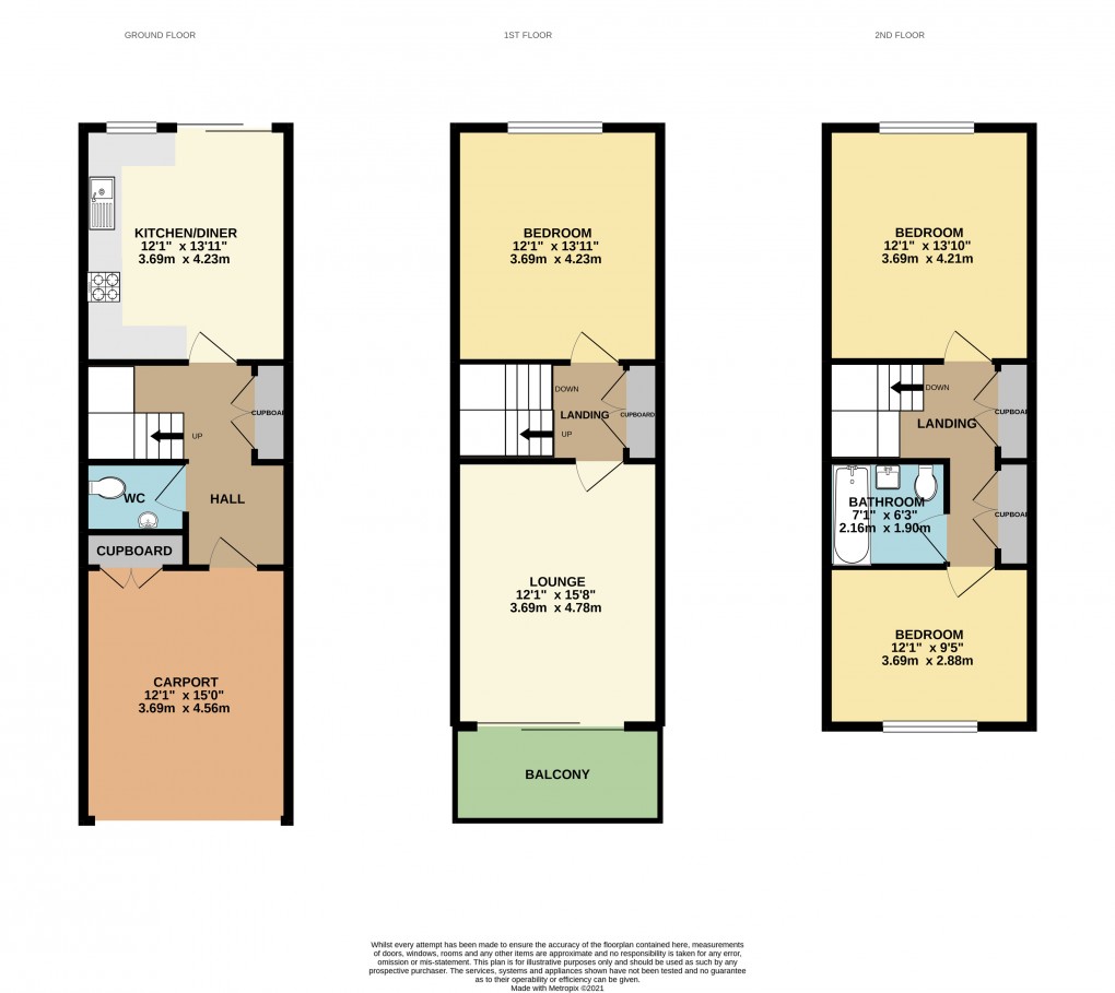 Floorplan for Conniburrow, Milton Keynes, Buckinghamshire