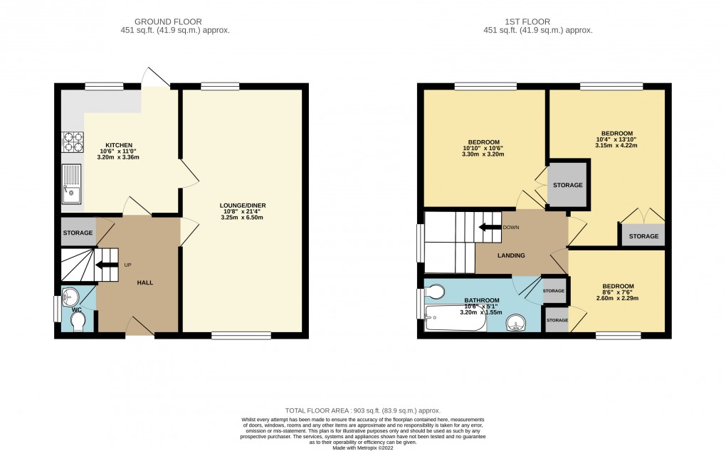 Floorplan for Eaglestone, Milton Keynes, Buckinghamshire