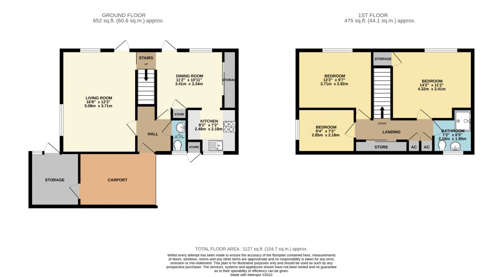 Floorplan for Neath Hill, Milton Keynes, Buckinghamshire