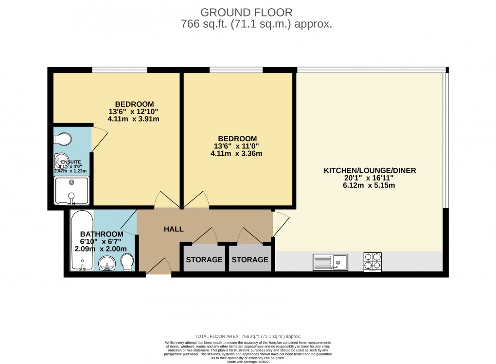 Floorplan for Central Milton Keynes, Milton Keynes, Bucks