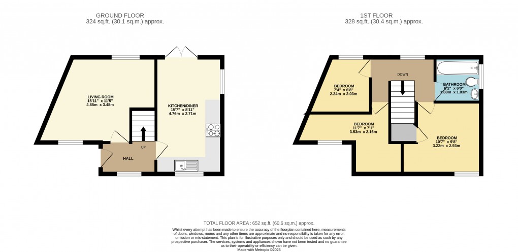 Floorplan for Great Holm, Milton Keynes, Buckinghamshire