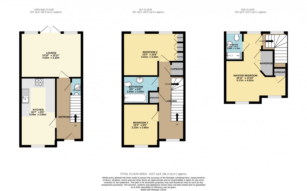 Floorplan for Ashlands, Milton Keynes, Buckinghamshire