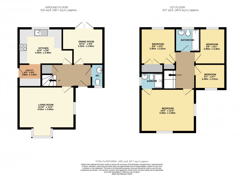 Floorplan for Browns Wood, Milton Keynes