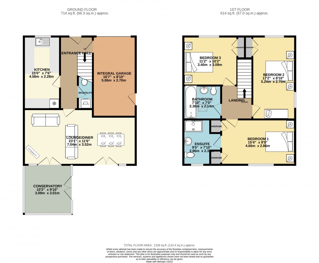 Floorplan for Newport Pagnell, Buckinghamshire