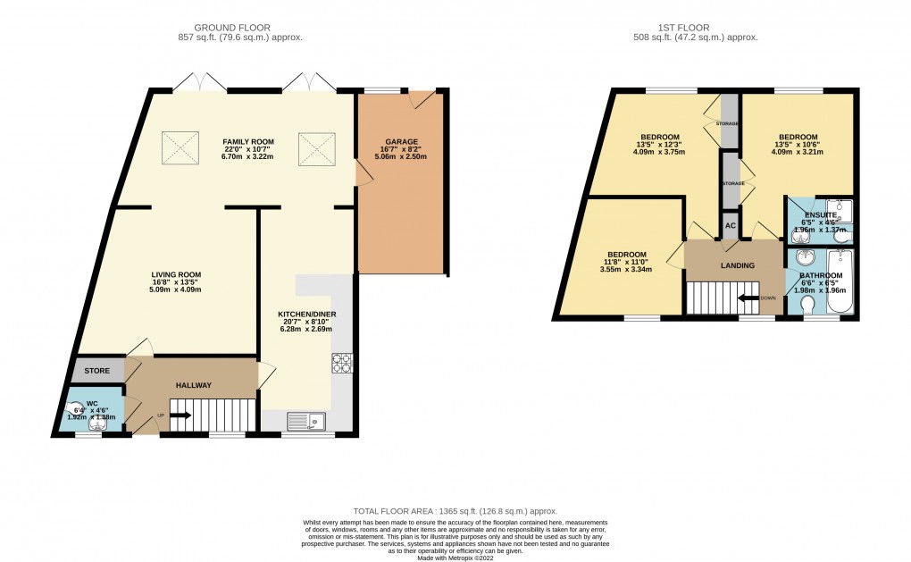 Floorplan for Oakhill, Milton Keynes, Buckinghamshire