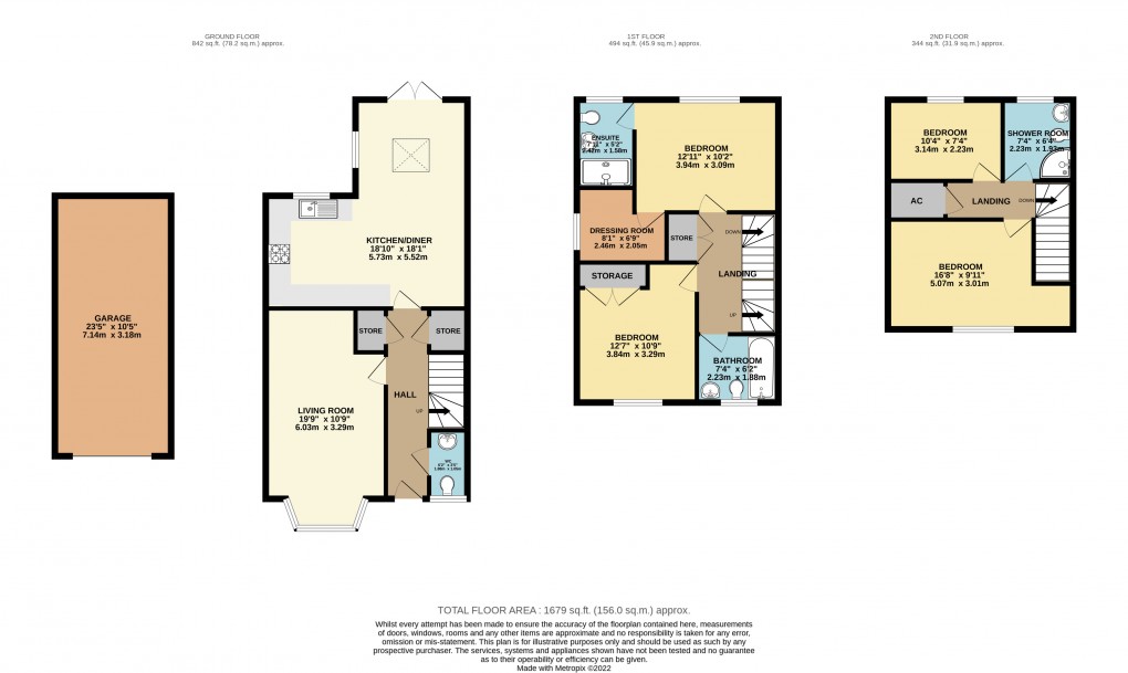 Floorplan for Whitehouse, Milton Keynes, Buckinghamshire